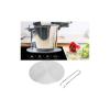Heat Diffuser, Stainless Steel Induction Diffuser Plate, Induction Adapter Plate, Easy and Safe Use Gas Electric Cooker Plate for Induction Cooker, Gas Cooker, Electric Cooker(20cm) view 3