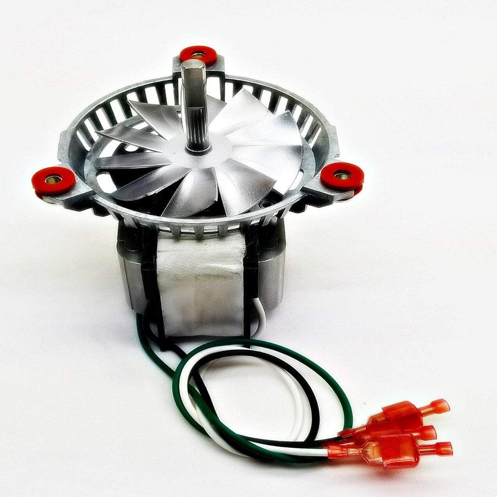 New Compatible 5520, 6037, 6039, 6041 Combustion Exhaust Motor 80473 + 4 3/4" PH-UNIVCOMBKIT fits Other Models in Description
