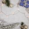 Northlight Mini Incandescent Christmas Lights - Frosted Clear - 49.5' White Wire - 100ct view 2