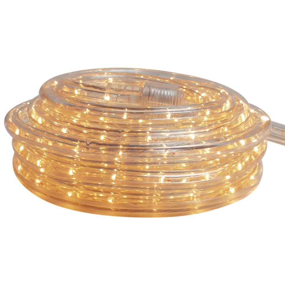 Flexible Incandescent Christmas Rope Light - Clear - 18' Clear Wire