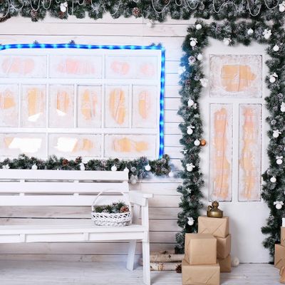 Flexible Incandescent Outdoor Christmas Rope Light - Blue - 18' Clear Wire