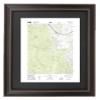 Framed Topo Map: Park City (West), Utah - Poster Size view 1