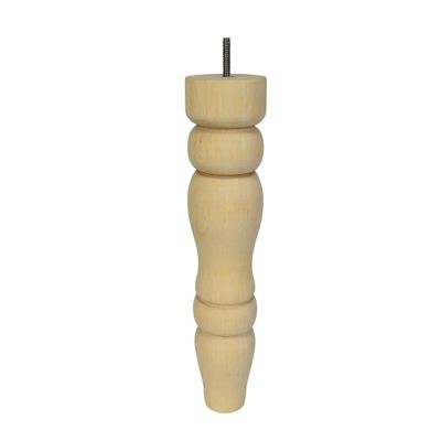 BingLTD - 9" Unfinished Profile Hardwood Sofa Legs - Set of 4 (P3259-UNF)