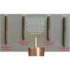 BingLTD - 9" Unfinished Profile Hardwood Sofa Legs - Set of 4 (P3259-UNF) view 4