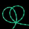 Flexible Incandescent Outdoor Christmas Rope Light - Green - 18' Clear Wire view 2