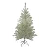 Northlight 4.5' Metallic Sheer Champagne Artificial Tinsel Christmas Tree - Unlit view 1