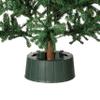 Gardenised Green Plastic Christmas Tree Stand with Screw Fastener view 4