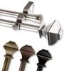 13/16" Moyat Double Curtain Rod 28-48 inch - Satin Nickel view 2