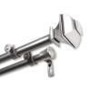 13/16" Moyat Double Curtain Rod 28-48 inch - Satin Nickel view 4