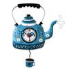 Allen Designs Kettle Blue Pendulum Clock view 1