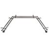13/16" Jodi Bay Window Double Curtain Rod 20-36", 38-72" - Cocoa view 1