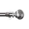 13/16" Nathan Curtain Rod 28-48 inch - Satin Nickel view 3