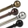 13/16" Jodi Curtain Rod 120-170 inch - Satin Nickel view 2