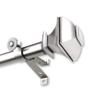 13/16" Moyat 5-Sided Bay Window Curtain Rod - Satin Nickel view 4