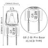 GE Microwave Replacements, 20W Halogen Lamp Bulb Replaces WB25X10019,Pack of 3 view 2