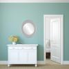 OVALCREST Round Beveled Wall Mirror for Home Decor - Avenue Style - Bright Silver - 18x18 Outside Dimensions view 3