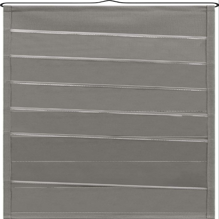 Saki W-121 Wall Storage, A4 (5 + 1 Pocket), Gray, Made in Japan