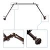 13/16" Moyat Bay Window Curtain Rod 20-36", 38-72" - Cocoa view 2