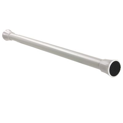 1" Twist-Lock Spring Tension Rod 48-84 inch - White