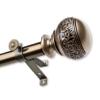 13/16" Nathan 5-Sided Bay Window Curtain Rod - Antique Brass view 4