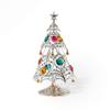 Chrome-Plated Christmas Tree with Mascot Crystal Elements - Best for Christmas, Winter Season, Holidays, Birthdays, Parties, Anniversaries, Housewarming, Sympathy, Friends view 1
