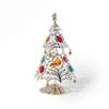 Chrome-Plated Christmas Tree with Mascot Crystal Elements - Best for Christmas, Winter Season, Holidays, Birthdays, Parties, Anniversaries, Housewarming, Sympathy, Friends view 2