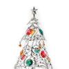 Chrome-Plated Christmas Tree with Mascot Crystal Elements - Best for Christmas, Winter Season, Holidays, Birthdays, Parties, Anniversaries, Housewarming, Sympathy, Friends view 3