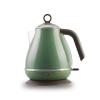 QWEASDF Electric Kettle Double Wall Stainless Steel Teapot Cool Touch 1500W Fast Boiling Heater Cordless Teapot Auto Shut-Off Boil Dry Protection BPA-Free,Green view 1