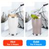 VEGOND 20oz Tumbler Stainless Steel Tumbler Cup with Lid And Straw Vacuum Insulated Double Wall Travel Coffee Mug(White 12 Pack) view 4
