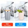 VEGOND 12oz Tumbler Stainless Steel Tumbler bulk Vacuum Insulated Double Wall Travel Tumbler with Lid and Straw Reusable Tumbler, Grey 12 Pack view 3