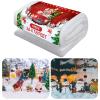 Skylety 1 Piece Christmas Snow Blanket Roll Artificial White view 1