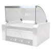 PartyHut Hot Dog Roller Sneeze Guard for 11 Roller Commercial Machine Sanitary Clear Cover (Hot Dog Roller Not Included) view 2