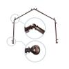 13/16" Nathan 4-Sided Bay Window Curtain Rod - Cocoa view 1