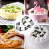 16 Pcs English Muffin Rings, 3.15 Inch Nonstick Crumpet Rings, Stainless Steel Double Rolled Tart Rings Molds Circular Round Muffin Mold for Home + 1 Piece Cake Mold Knife1 view 3