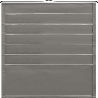 Saki W-120 Wall Storage Mail (5 + 1 Pocket), Gray, Made in Japan