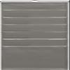 Saki W-120 Wall Storage Mail (5 + 1 Pocket), Gray, Made in Japan view 1