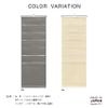 Saki W-120 Wall Storage Mail (5 + 1 Pocket), Gray, Made in Japan view 2