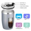 VEGOND Stainless Steel 12 oz Tumblers bulk Vacuum Insulated Double Wall Travel Tumbler with Lid and Straw Reusable Tumbler,Grey 12 pack view 2