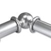 13/16" Nathan 4-Sided Bay Window Curtain Rod - Satin Nickel view 3