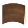OVALCREST Oval Beveled Wall Mirror for Home Decor - Tribeca Style - Sunset Gold - 32x44 Outside Dimensions view 2
