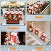 YOUBEMAGIC Set of 6, 18" Dia Lovely Personalized Christmas Stockings with Embroidery Names, Quality Thick Fleece Material Stockings for Family Decor(Santa Mrs.Claus Snowman Deer Penguin Angel) view 4