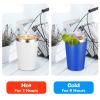 VEGOND 12oz Tumbler Stainless Steel Tumbler bulk Vacuum Insulated Double Wall Travel Tumbler with Lid and Straw Reusable Tumbler, White 12 Pack view 3