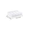 Cabilock 2pcs Organizer Trays Dividers for Kitchen and Office Stackable Compartment Storage Box for Jewelry Cutlery and Items view 2