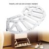 Shoes Cabinet Hinge,2Pcs Stainless Steel Shoes Drawer Hinges Shoe Rack Frame Turing Rack Replacement Fittings for Shoes Storage and Arrangement (3 Layers) view 4