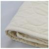 Healthy Body Head To Toe 100% Organic Cotton Fully Quilted Machine Wash/Dry Pad - Baby Bay Shaped view 1