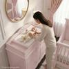Evolur Aurora Change Tray I Lasting Quality I Intricate Ribbon Bow Scrollwork, Dusty Rose view 2