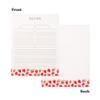 Jot & Mark Recipe Card Paper Full Page 8.5x11 with Crystal Clear Page Protectors for 3 Ring Binder, 30 Count (Strawberry Wilds) - Recipe Cards view 4