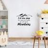Let Him Sleep Life Postive Motivation Quotes Quote Wall Sticker Art Decals for Girls Boys Room Bedroom Nursery Kindergarten House Fun Home Decor Stickers Wall Art Vinyl Decoration Size (35x40 inch) view 4