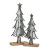 Abbott Collection 92-Seattle-MD Medium Rustic Tree, Galvanized view 2