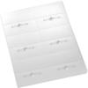 Christmas and Holiday Snowflake Twirl Printable Place Cards, Set of 60 (10 Sheets), Laser & Inkjet Printers - Wedding, Party, Dinner, and Special Events - Made in the USA view 3
